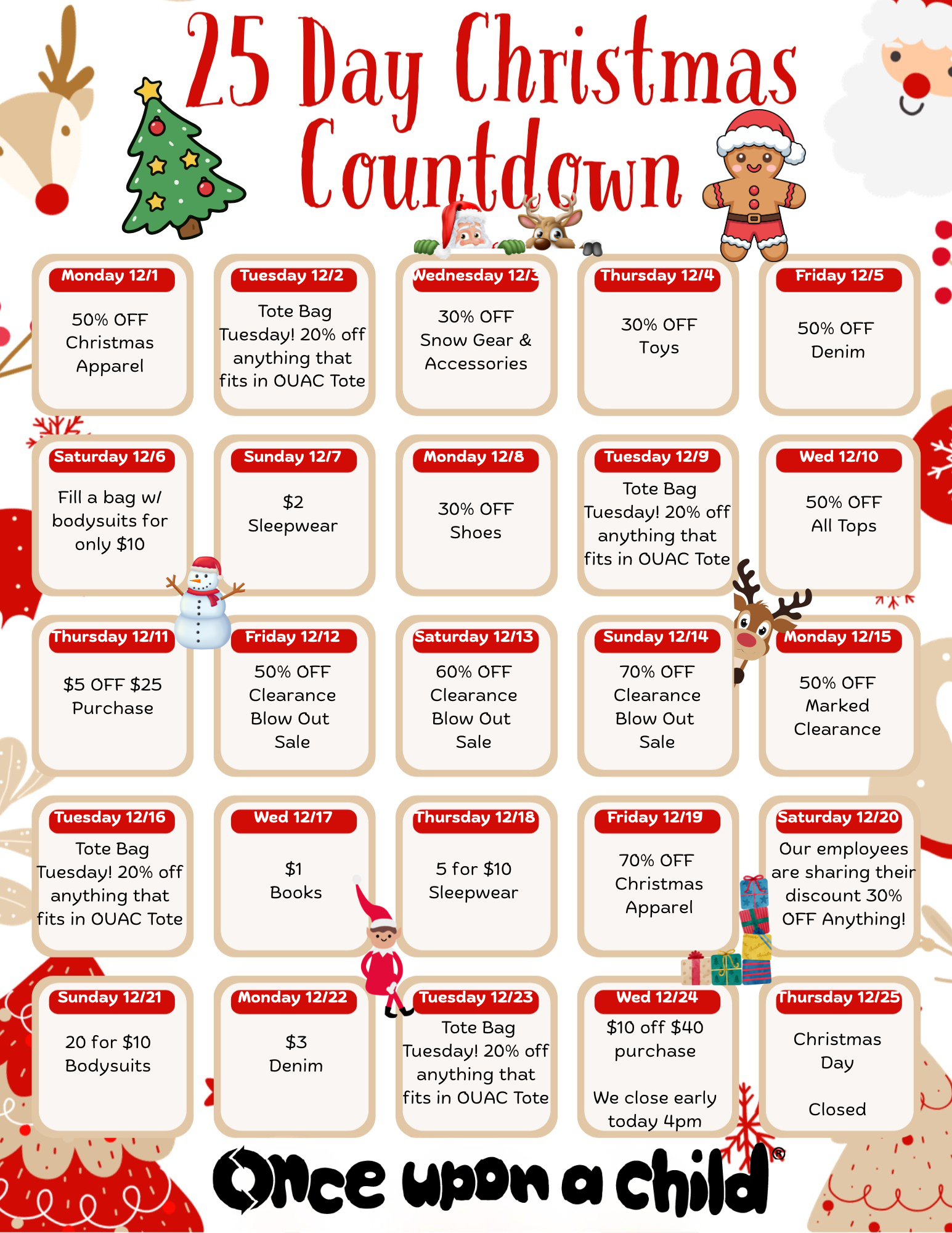 Countdown to Christmas